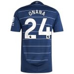aston villa adidas third authentic shirt 2024-25 with onana 24 printing Collection | Official Aston Villa FC Gear Online