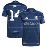 aston villa adidas third authentic shirt 2024-25 with pau 14 cup printing Collection | Official Aston Villa FC Gear Online