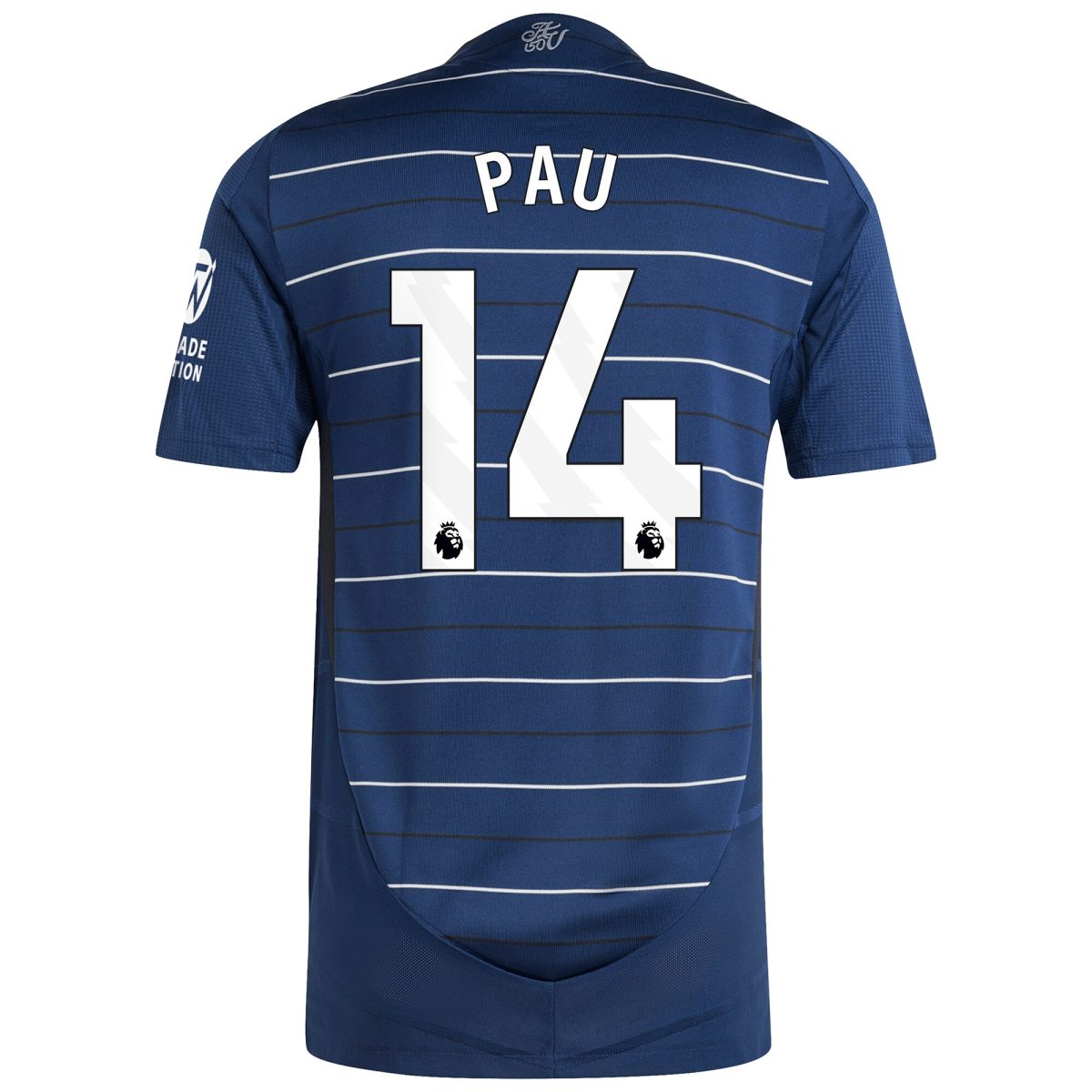 aston villa adidas third authentic shirt 2024-25 with pau 14 printing Collection | Official Aston Villa FC Gear Online