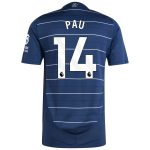 aston villa adidas third authentic shirt 2024-25 with pau 14 printing Collection | Official Aston Villa FC Gear Online