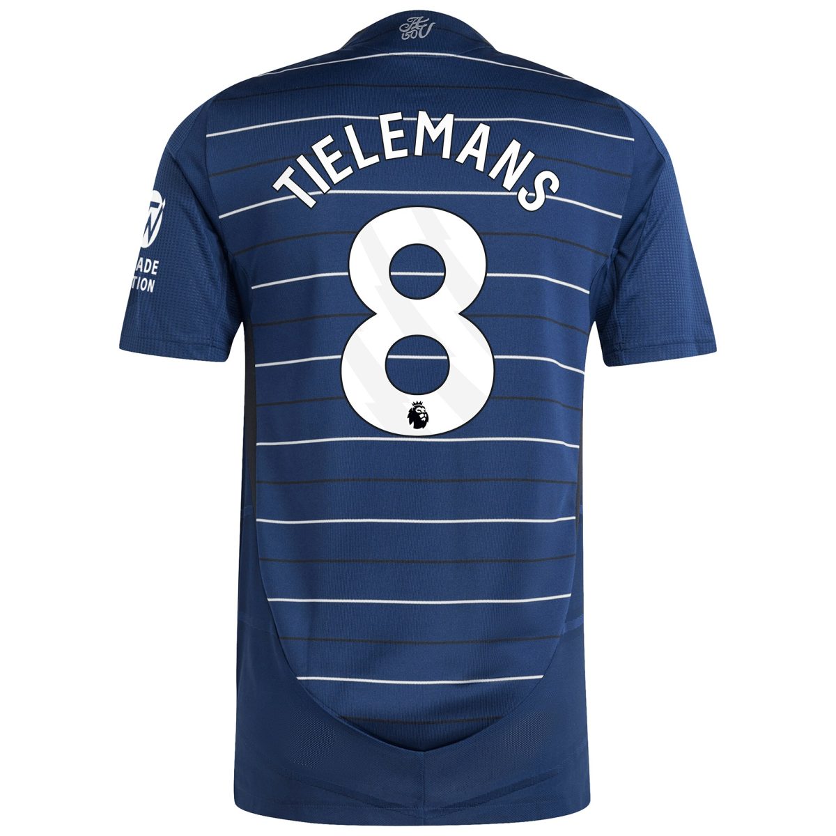 aston villa adidas third authentic shirt 2024-25 with tielemans 8 printing Collection | Official Aston Villa FC Gear Online