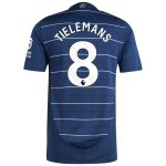aston villa adidas third authentic shirt 2024-25 with tielemans 8 printing Collection | Official Aston Villa FC Gear Online