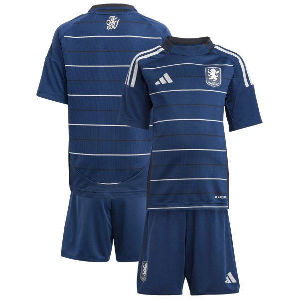 aston villa adidas third mini kit 2024-25 with custom printing Collection | Official Aston Villa FC Gear Online