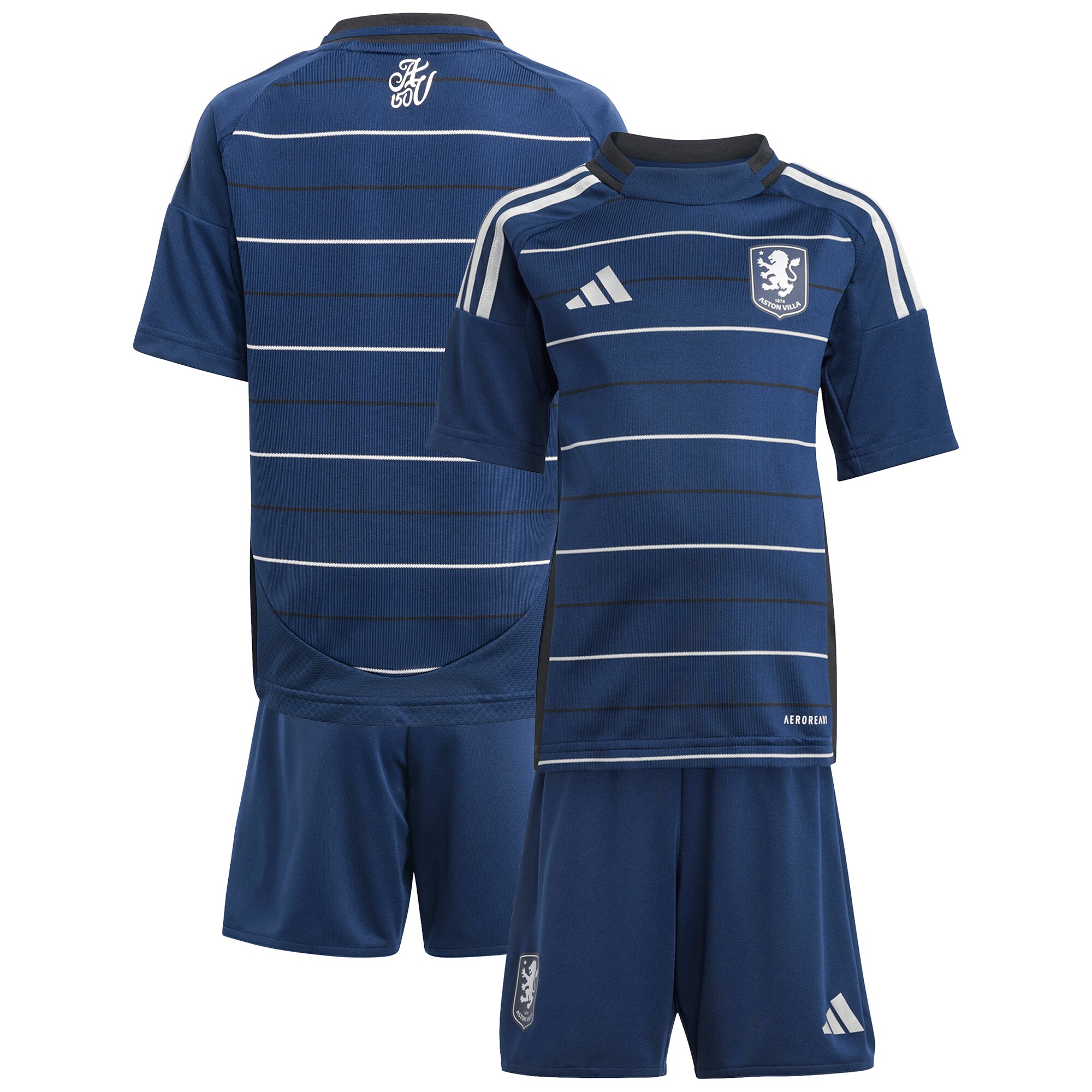 aston villa adidas third mini kit 2024-25 with custom printing Collection | Official Aston Villa FC Gear Online
