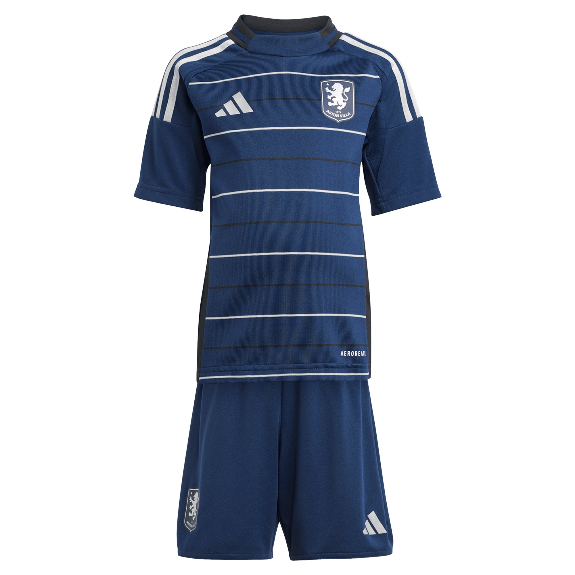 aston villa adidas third minikit 2024-25 with a.garcía 16 printing Collection | Official Aston Villa FC Gear Online
