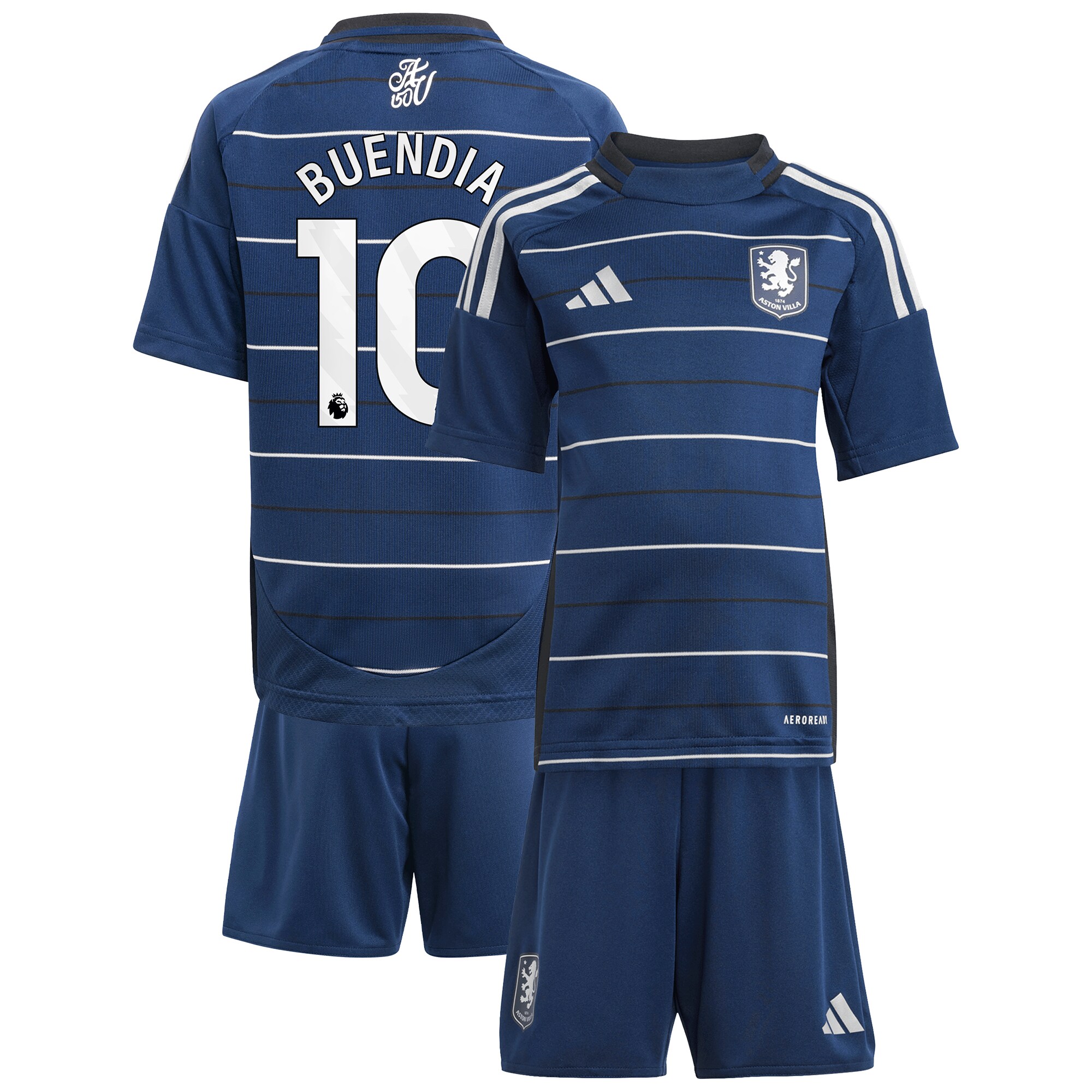 aston villa adidas third minikit 2024-25 with buendia 10 printing Collection | Official Aston Villa FC Gear Online