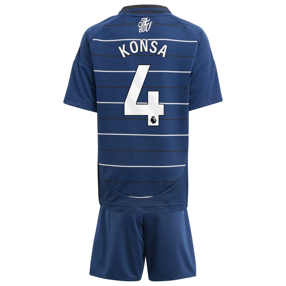 aston villa adidas third minikit 2024-25 with konsa 4 printing Collection | Official Aston Villa FC Gear Online