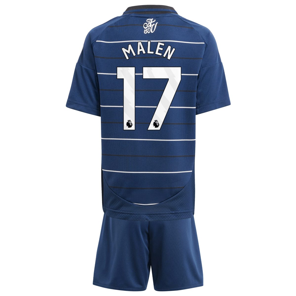 aston villa adidas third minikit 2024-25 with malen 17 printing Collection | Official Aston Villa FC Gear Online