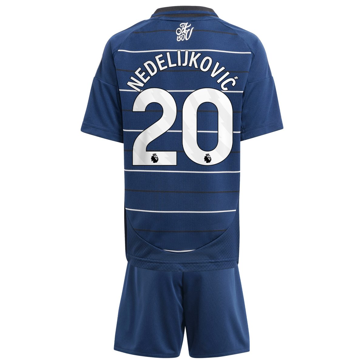 aston villa adidas third minikit 2024-25 with nedeljković 20 printing Collection | Official Aston Villa FC Gear Online