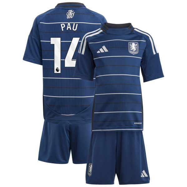 aston villa adidas third minikit 2024-25 with pau 14 printing Collection | Official Aston Villa FC Gear Online