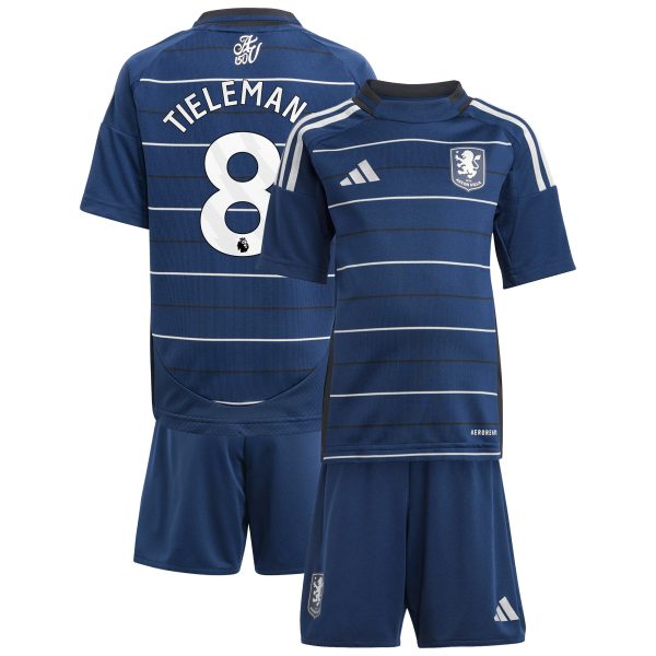 aston villa adidas third minikit 2024-25 with tielemans 8 printing Collection | Official Aston Villa FC Gear Online