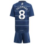 aston villa adidas third minikit 2024-25 with tielemans 8 printing Collection | Official Aston Villa FC Gear Online
