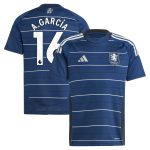 aston villa adidas third shirt 2024-25 – kids with a.garcía 16 printing Collection | Official Aston Villa FC Gear Online