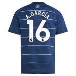 aston villa adidas third shirt 2024-25 – kids with a.garcía 16 printing Collection | Official Aston Villa FC Gear Online