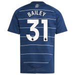 aston villa adidas third shirt 2024-25 – kids with bailey 31 printing Collection | Official Aston Villa FC Gear Online