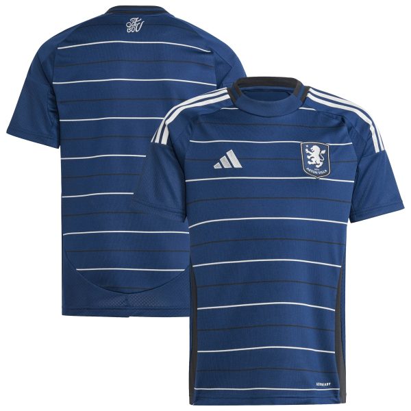 aston villa adidas third shirt 2024-25 – kids with custom printing Collection | Official Aston Villa FC Gear Online