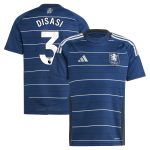 aston villa adidas third shirt 2024-25 – kids with disasi 3 printing Collection | Official Aston Villa FC Gear Online