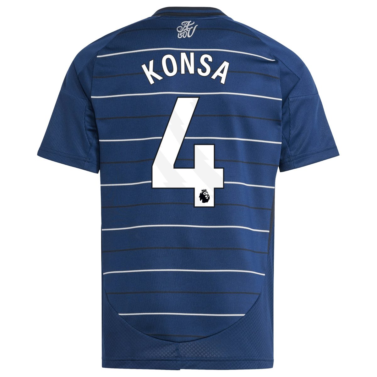 aston villa adidas third shirt 2024-25 – kids with konsa 4 printing Collection | Official Aston Villa FC Gear Online