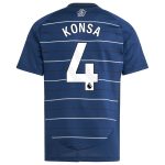 aston villa adidas third shirt 2024-25 – kids with konsa 4 printing Collection | Official Aston Villa FC Gear Online
