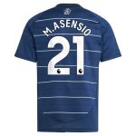 aston villa adidas third shirt 2024-25 – kids with m.asensio 21 printing Collection | Official Aston Villa FC Gear Online