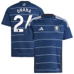 aston villa adidas third shirt 2024-25 – kids with onana 24 printing Collection | Official Aston Villa FC Gear Online