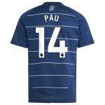 aston villa adidas third shirt 2024-25 – kids with pau 14 printing Collection | Official Aston Villa FC Gear Online