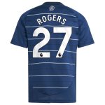 aston villa adidas third shirt 2024-25 – kids with rogers 27 printing Collection | Official Aston Villa FC Gear Online