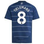 aston villa adidas third shirt 2024-25 – kids with tielemans 8 printing Collection | Official Aston Villa FC Gear Online