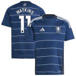 aston villa adidas third shirt 2024-25 – kids with watkins 11 printing Collection | Official Aston Villa FC Gear Online