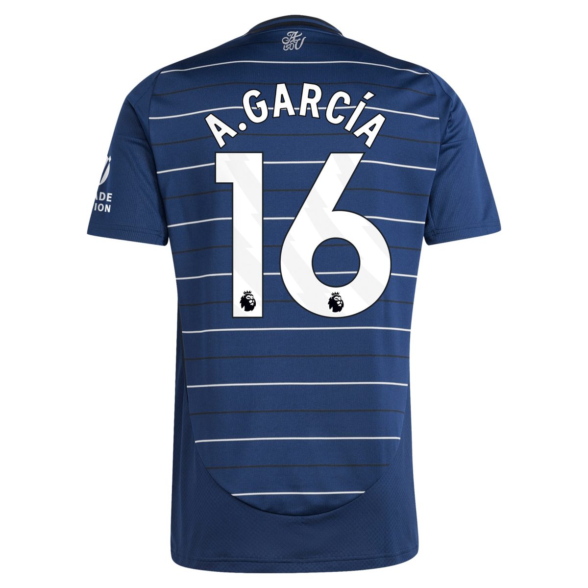aston villa adidas third shirt 2024-25 with a.garcía 16 printing Collection | Official Aston Villa FC Gear Online