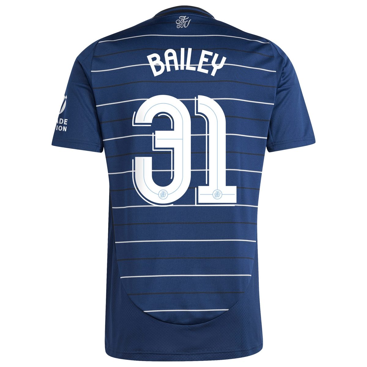 aston villa adidas third shirt 2024-25 with bailey 31 cup printing Collection | Official Aston Villa FC Gear Online