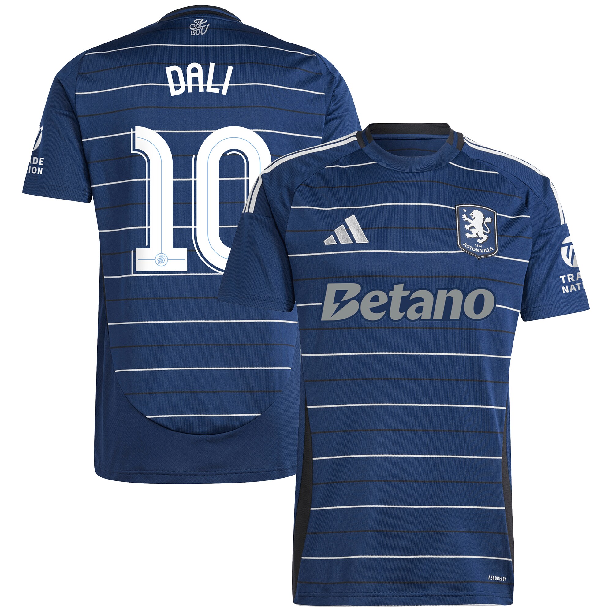 aston villa adidas third shirt 2024-25 with dali 10 cup printing Collection | Official Aston Villa FC Gear Online