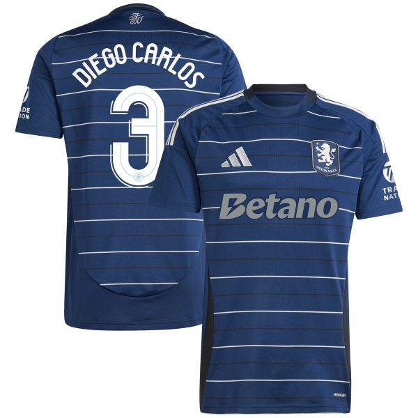 aston villa adidas third shirt 2024-25 with diego carlos 3 cup printing Collection | Official Aston Villa FC Gear Online