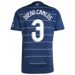 aston villa adidas third shirt 2024-25 with diego carlos 3 cup printing Collection | Official Aston Villa FC Gear Online