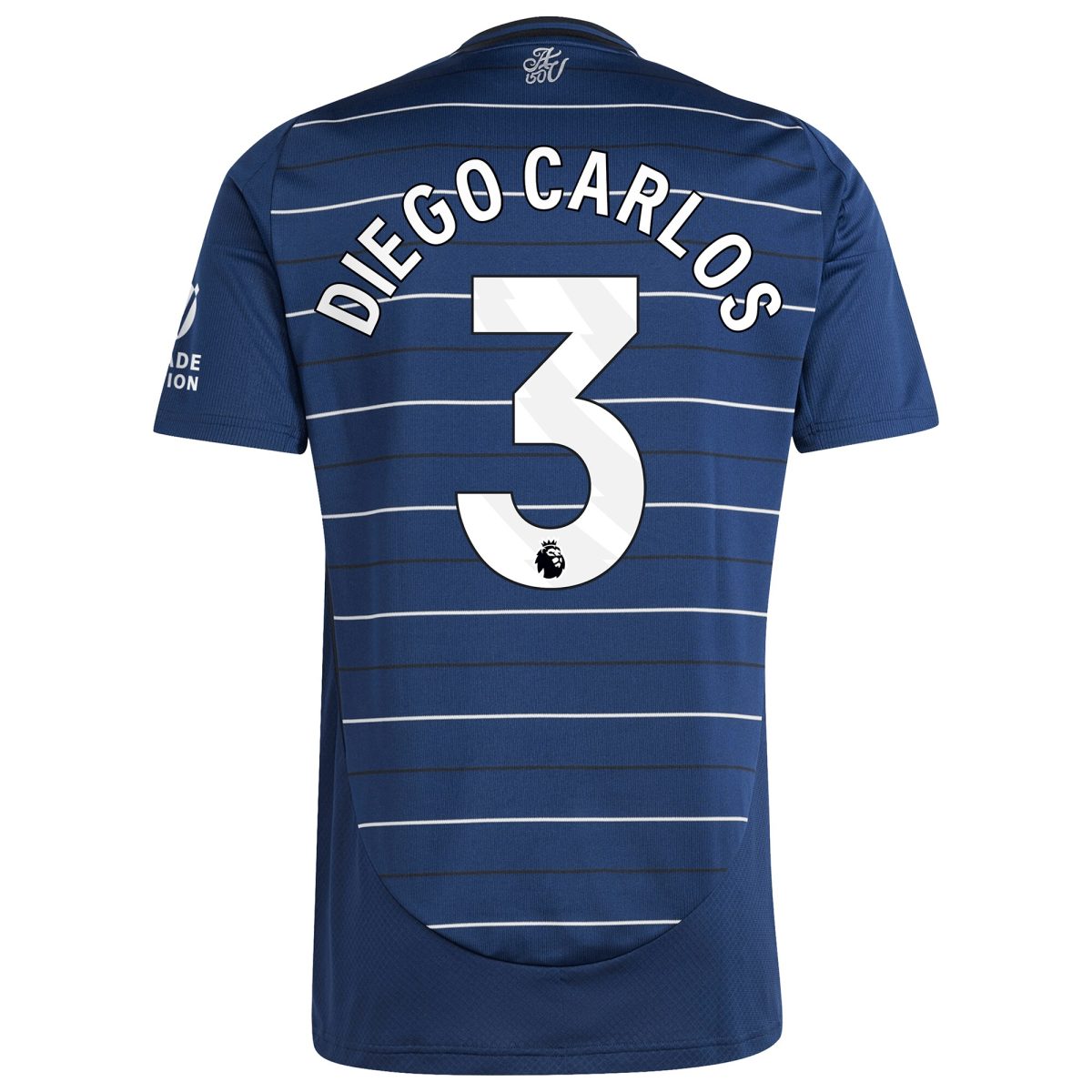 aston villa adidas third shirt 2024-25 with diego carlos 3 printing Collection | Official Aston Villa FC Gear Online