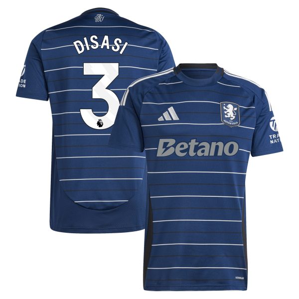 aston villa adidas third shirt 2024-25 with disasi 3 printing Collection | Official Aston Villa FC Gear Online