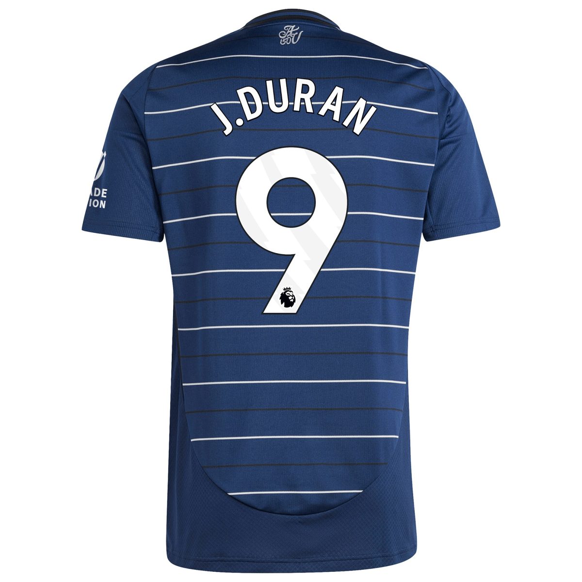 aston villa adidas third shirt 2024-25 with j.duran 9 printing Collection | Official Aston Villa FC Gear Online