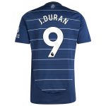 aston villa adidas third shirt 2024-25 with j.duran 9 printing Collection | Official Aston Villa FC Gear Online