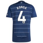 aston villa adidas third shirt 2024-25 with konsa 4 printing Collection | Official Aston Villa FC Gear Online