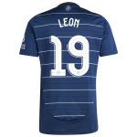 aston villa adidas third shirt 2024-25 with leon 19 cup printing Collection | Official Aston Villa FC Gear Online