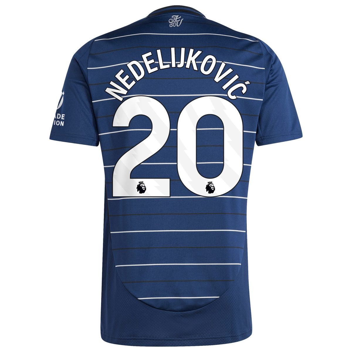 aston villa adidas third shirt 2024-25 with nedeljković 20 printing Collection | Official Aston Villa FC Gear Online
