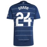 aston villa adidas third shirt 2024-25 with onana 24 cup printing Collection | Official Aston Villa FC Gear Online