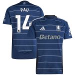 aston villa adidas third shirt 2024-25 with pau 14 printing Collection | Official Aston Villa FC Gear Online