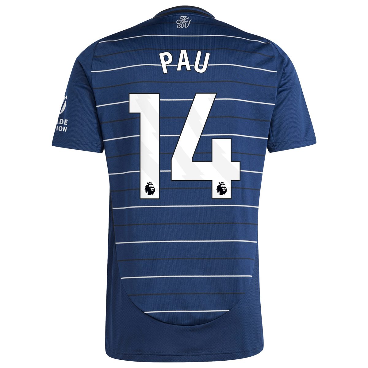 aston villa adidas third shirt 2024-25 with pau 14 printing Collection | Official Aston Villa FC Gear Online