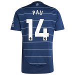 aston villa adidas third shirt 2024-25 with pau 14 printing Collection | Official Aston Villa FC Gear Online