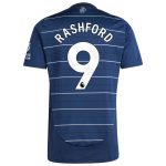 aston villa adidas third shirt 2024-25 with rashford 9 printing Collection | Official Aston Villa FC Gear Online