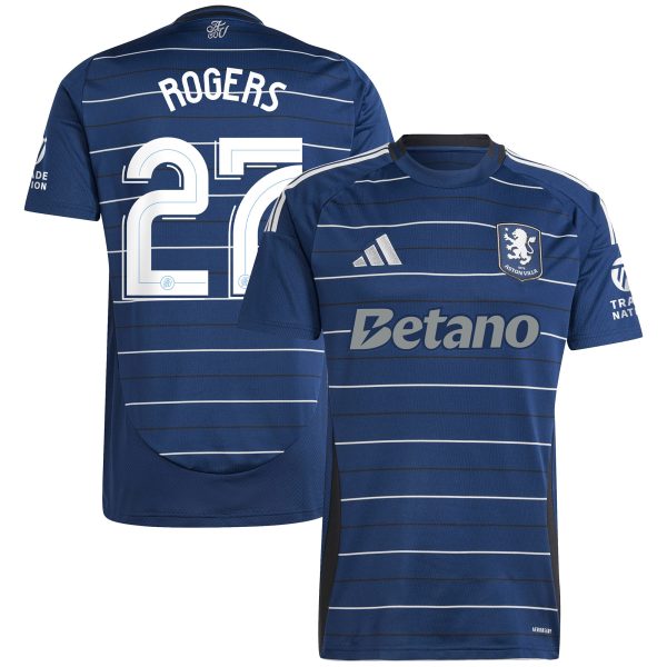 aston villa adidas third shirt 2024-25 with rogers 27 cup printing Collection | Official Aston Villa FC Gear Online