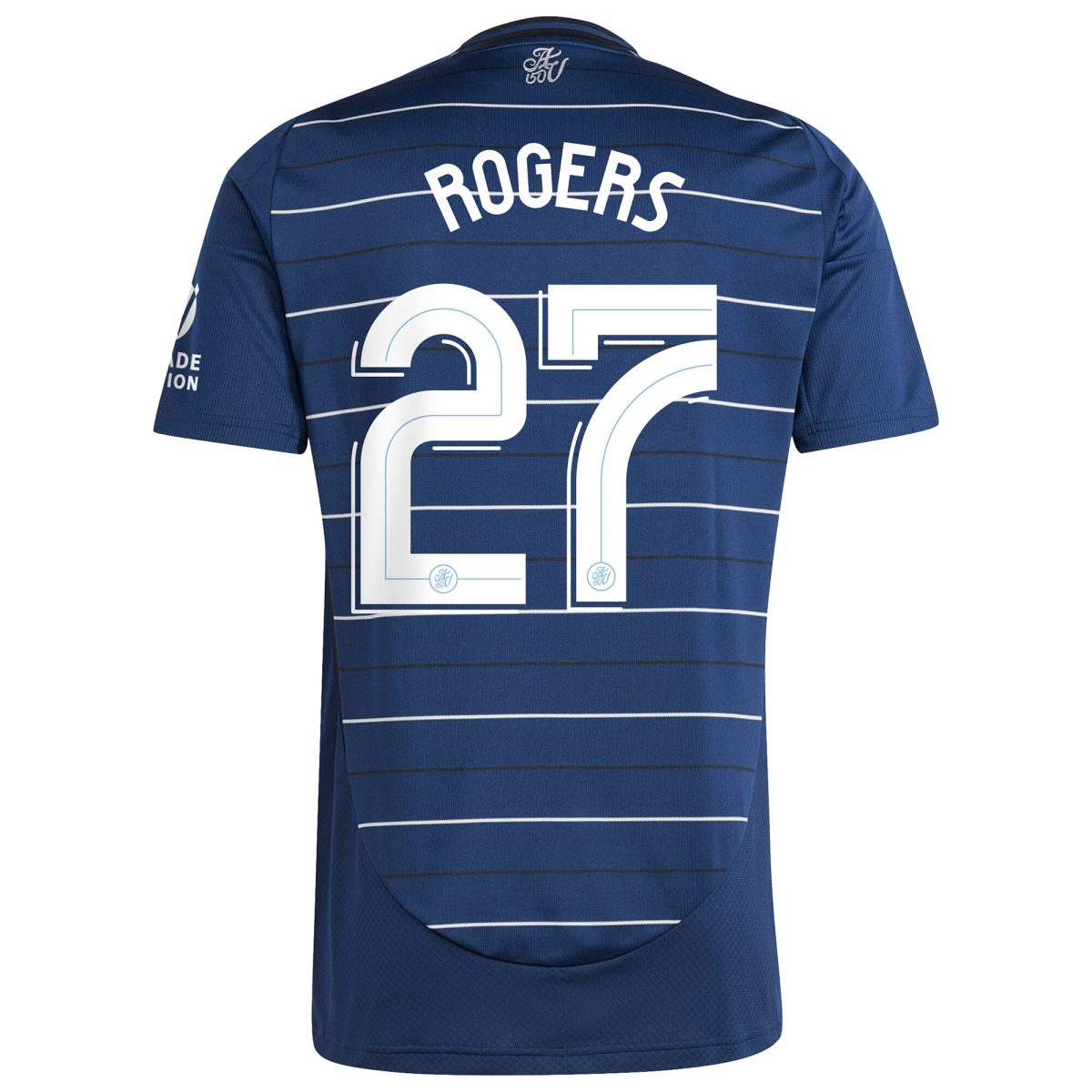 aston villa adidas third shirt 2024-25 with rogers 27 cup printing Collection | Official Aston Villa FC Gear Online