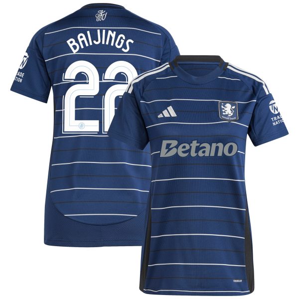 aston villa adidas third shirt 2024-25 – womens with baijings 22 cup printing Collection | Official Aston Villa FC Gear Online