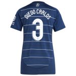 aston villa adidas third shirt 2024-25 – womens with diego carlos 3 cup printing Collection | Official Aston Villa FC Gear Online